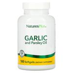 Natures Plus Garlic and Parsley Oil 180 softgels