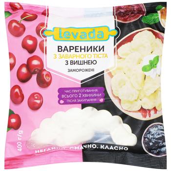 Вареники Levada с вишней из заварного теста 400г - купить, цены на Идеал - фото 1