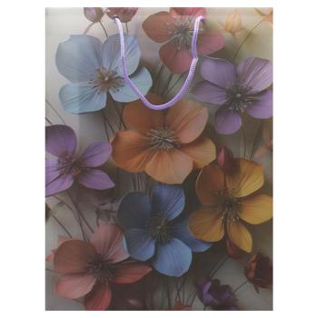 Zed Flowers Gift Bag 32х26.5х8cm in Assortment - buy, prices for EKO Market - photo 1