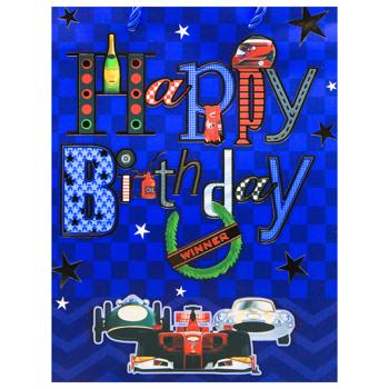 Пакет подарочный бумажный 18*23,5*8см 077S-5985 - купить, цены на Таврия В - фото 3