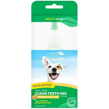 Гель для догляду за ротовою порожниною у собак TropiClean No Brush 59 мл - арахісове масло - купити, ціни на MasterZoo - фото 1