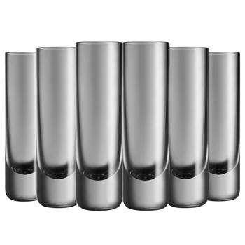 Набір келихів Amber Glass V102 для горілки 6шт х 50мл - купити, ціни на WINETIME - фото 2