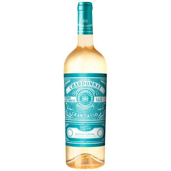 Gran Sasso Chardonnay White Dry Wine 12% 0.75l - buy, prices for WINETIME - photo 1