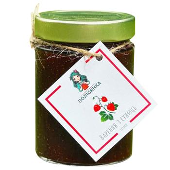 Варення Полісянка з лісової суниці 314мл - купити, ціни на Таврія В - фото 1