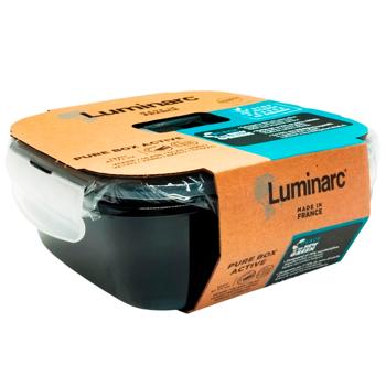 Контейнер Luminarc Pure Box Active Black квадратний 1220мл - купити, ціни на Cупермаркет "Харків" - фото 3