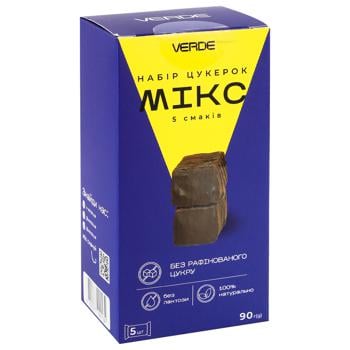 Конфеты Verde Микс 5 вкусов 90г - купить, цены на WINETIME - фото 2