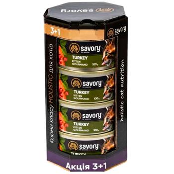 Food Savory 4pcs 400g Czech republic - buy, prices for MasterZoo - photo 1