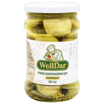 WellDar Whole Marinated Champignons 315ml - buy, prices for EKO Market - photo 1