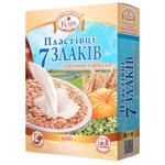 Пластівці Козуб 7 злаків + насіння гарбуза 600г