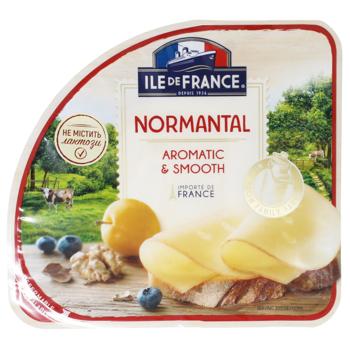 Ile de France Emmental Original Sliced Semi-hard Cheese 150g - buy, prices for COSMOS - photo 2