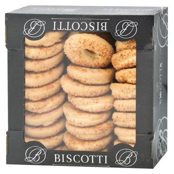Печиво Biscotti Кокоша 400г - купити, ціни на ULTRAMARKET - фото 1