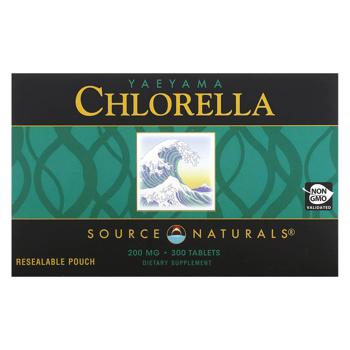 Source Naturals Yaeyama Chlorella 200mg 300 tablets - buy, prices for Biotus - photo 1