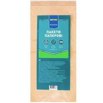 Metro Professional Paper Bags 210х100х40mm 100pcs