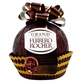 Ferrero Rocher Grand Dark Chocolate Candies 125g - buy, prices for NOVUS - photo 1