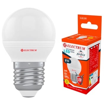 Electrum Bulb LED Sphere D45 8W PA LB-32 Е27 3000 A-LB-1430 - buy, prices for Za Raz - photo 2