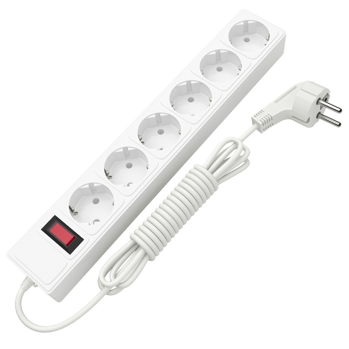 

Удлинитель Electrum PP SB-6ES 1,8 с выключателем заземления C-ES-1878