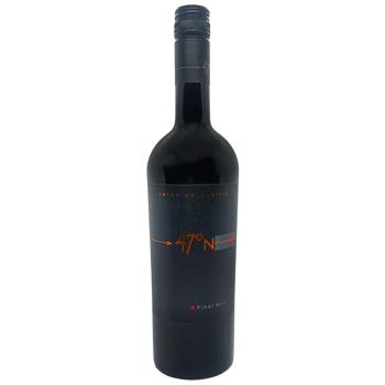 Вино 47N Pinot Noir красное сухое 12-13,5% 0,75л - купить, цены на КОСМОС - фото 1