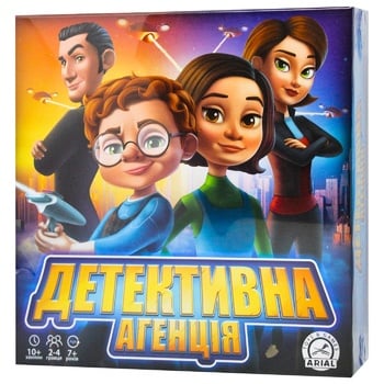 Игра настольная Arial Детективное агентство - купить, цены на NOVUS - фото 1