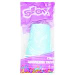 Glow Disposable Paper Glass 250ml 6pcs