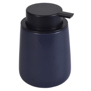 Дозатор для мила Bisk Nero темно-синій - купити, ціни на NOVUS - фото 1