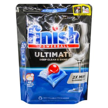 Finish Powerball UItimate All in One Dishwasher Tablets 50pcs - buy, prices for COSMOS - photo 1