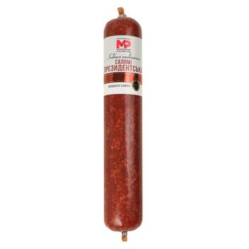 Kharkivskyi Miasnyi Riad Salami President Semi-Smoked Sausage High Grade - buy, prices for Chudo Market - photo 1