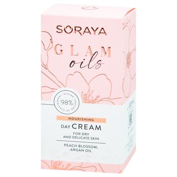 Крем для обличчя Soraya Glam Oils Живильний 50мл