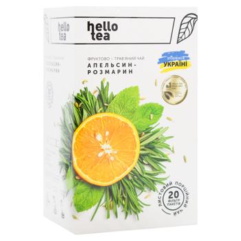 Hello Tea Orange-Rosemary Fruit-Herbal Tea 3g*20pcs