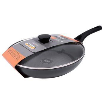 Сковорода Krauff зі скляною кришкою 26см - купити, ціни на ULTRAMARKET - фото 3