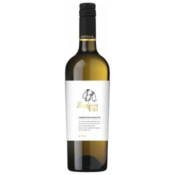 Вино Badgers Creek Chardonnay Semillon біле сухе 12.50% 0.75л - купити, ціни на КОСМОС - фото 1