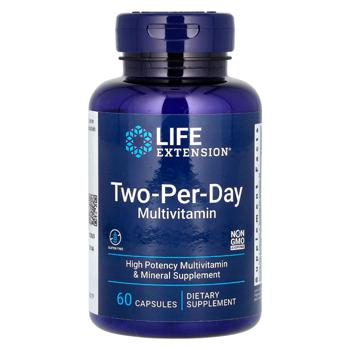 Life Extension Two-Per-Day Multivitamin 60 capsules