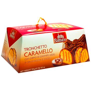 Рулет Battistero Tronchetto з карамельним кремом 750г - купити, ціни на Восторг - фото 3