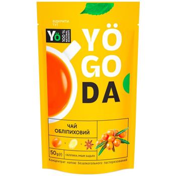 Yogoda Sea Buckthorn Concentrate Tea with Ginger and Star Anise 50g - buy, prices for Tavria V - photo 1