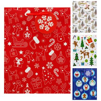 Auchan Thumb S Gift Bag 9x18x23cm in assortment