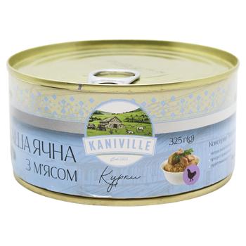 Каша ячневая Kaniville с курицей 325г - купить, цены на МегаМаркет - фото 1