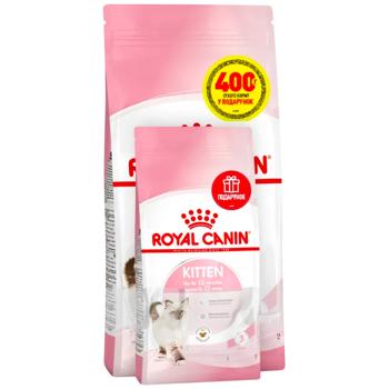 Корм сухой Royal Canin Kitten с домашней птицей для котят 2кг+400г - купить, цены на MasterZoo - фото 1