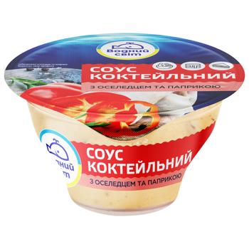 Соус коктейльный Водный мир с сельдью и паприкой 160г - купить, цены на Идеал - фото 1