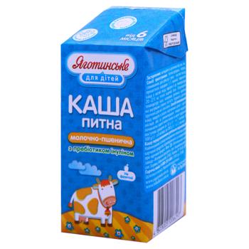 Yagotynske for Children Milk-Wheat Porridge from 6 month 2% 200g - buy, prices for EKO Market - photo 3