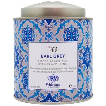Чай чорний Whittard Earl Grey 100г - купити, ціни на WINETIME - фото 1