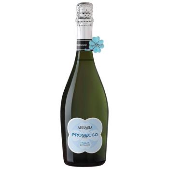 Вино ігристе Abbazia Fortuna сухе біле 0,75л - купити, ціни на КОСМОС - фото 1