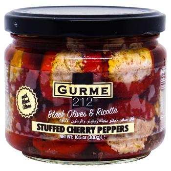 Gurme 212 Cherry Pepper With Cheese And Pasta 300g - buy, prices for Auchan - photo 1