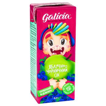 Galicia Apple-Bilberry Juice 200ml - buy, prices for ULTRAMARKET - photo 3