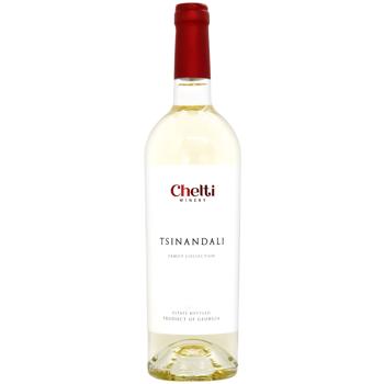 Chelti Tsinandali White Dry Wine 12.5% 0.75l
