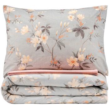 Ardesto Gloria Flowers Bedding Set 160*220cm + Pillowcase 50*70cm 2pcs - buy, prices for Auchan - photo 2