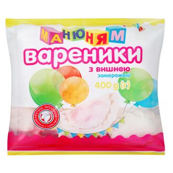 Вареники Ласка Ма-ню-ням с вишней 400г