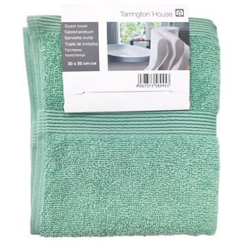 Tarrington House Green Terry Towel 30x50cm - buy, prices for METRO - photo 1