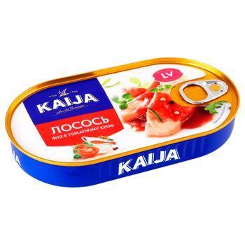 Лосось Kaija філе в томатному кремі 170г - купити, ціни на Auchan - фото 3