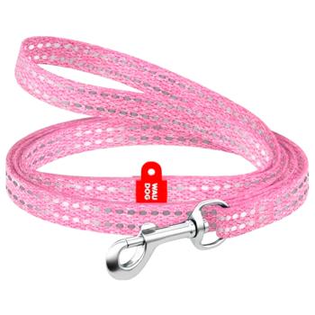 Waudog Re-cotton Reflective Leash 2m/10mm Pink - buy, prices for MasterZoo - photo 1