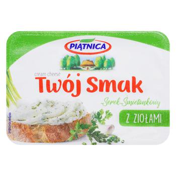 Piatnica Your Taste Creamy Cream Cheese with Greens 60% 135g - buy, prices for VARUS - photo 3