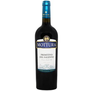 Вино Mottura Primitivo del Salento красное сухое 13% 0,75л